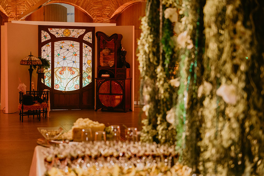 Decoración para el evento de Cisco en el Barcelona Mobile World Congress