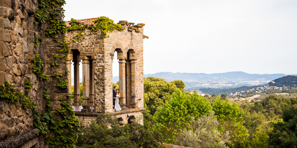 Una boda muy romántica en La Baronia