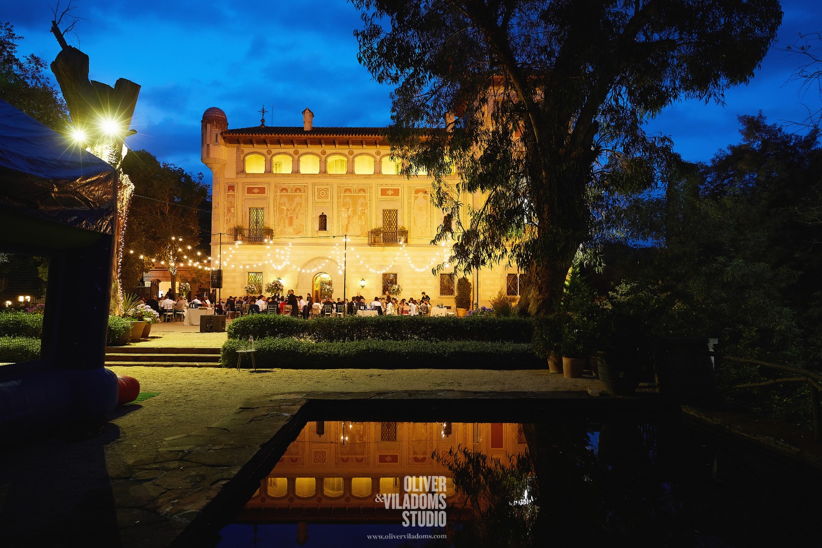 Bell Recó se llenó de romanticismo para la boda de Mireia y Darder