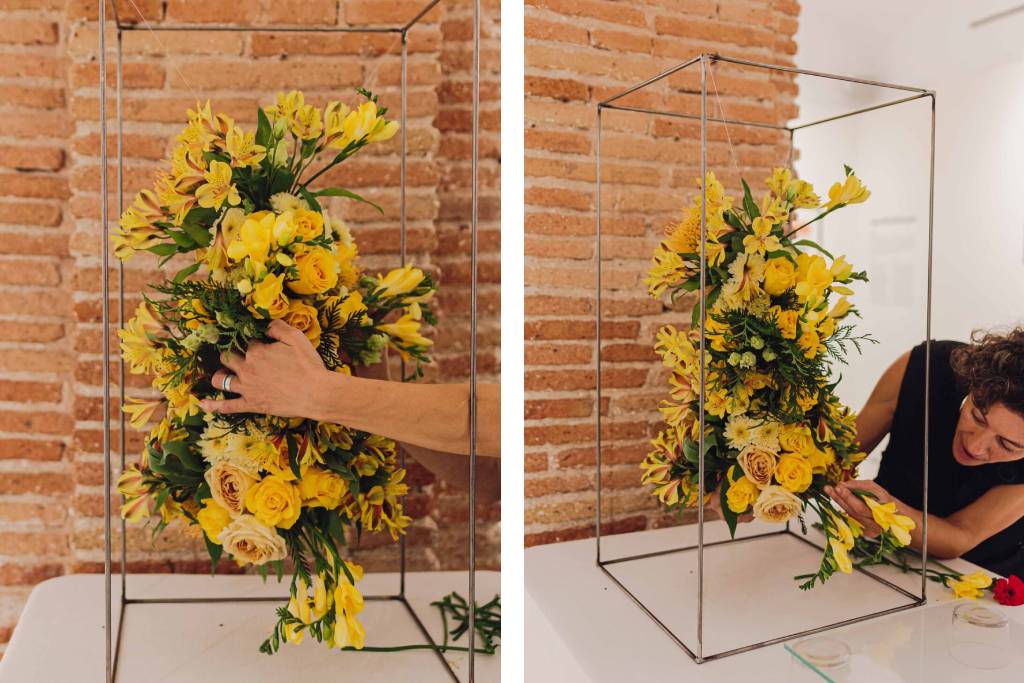 Trabajos florales que son arte