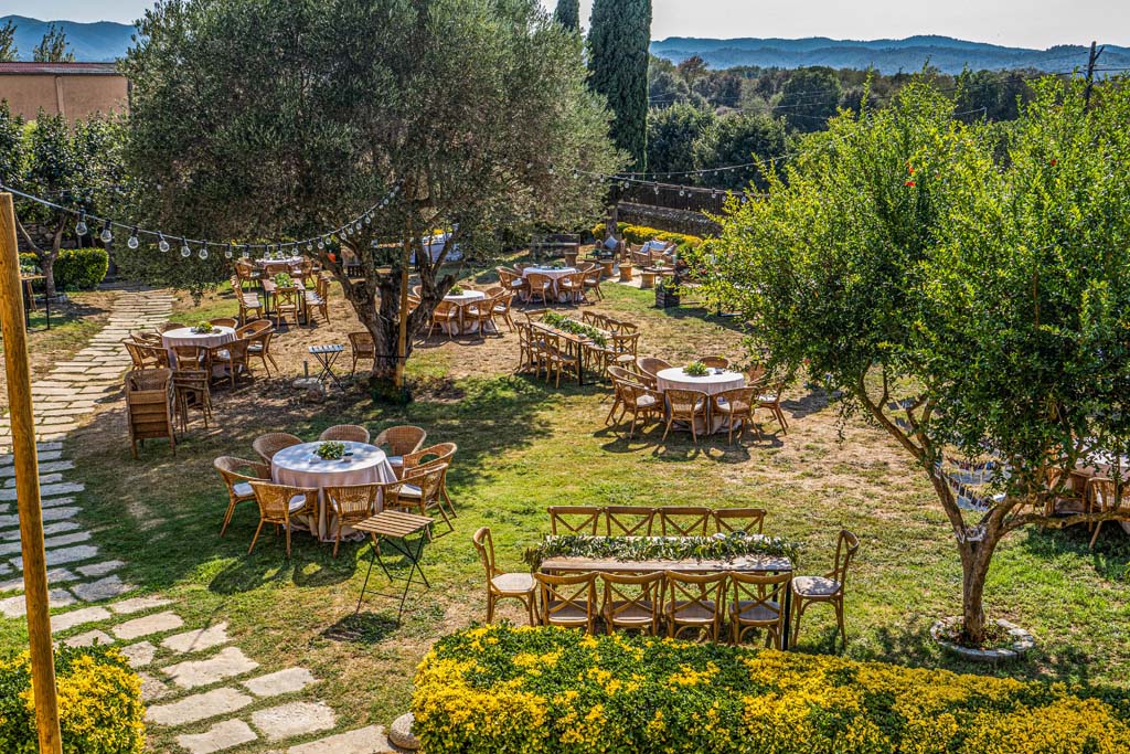Una boda campestre en la Masía Mas Sendra