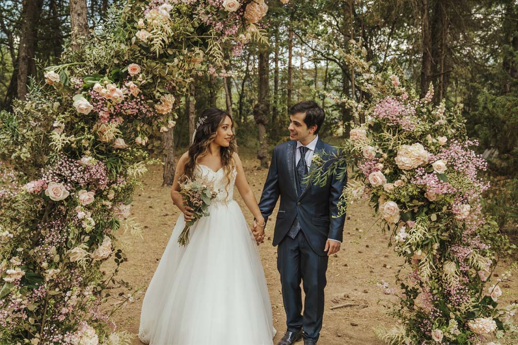 Una boda muy romántica con una marcada decoración en tonos pastel