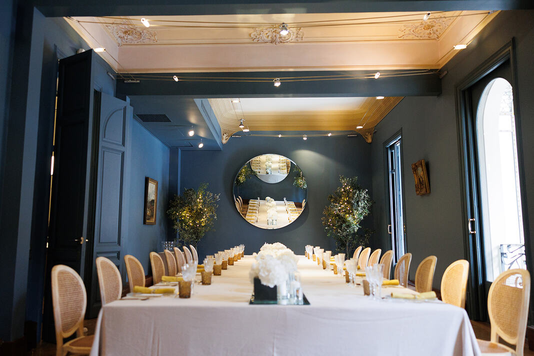 Exclusiva Cena de Gala en el Palauet de Barcelona